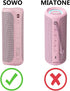 Hermitshell Hard Travel Case for MIATONE Outdoor Bluetooth Speakers (Pink)...