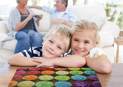 100 Piece Puzzles for Kids Ages 4-8 Colorful Cupcake Jigsaw Puzzle for Toddlers 3-5 Years Old Boys Girls Preschool Educational Fun Game Learning P...