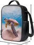 Sea Turtle Insulated Lunch Bag for School Work Office Picnic Ocean Hawaii Tote Lunch Box Containers for Adults and Kids Compact Reusable Cooler Ba...