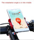 GUB Bike Phone Mount Holder,Bicycle Handlebar Phone Holder Mount Universal Adjustable Rotating Cradle Clamp for Mountain Bike Motorcycle,Fits for ...