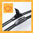3 Wipers Automotive Replacement Windshield Wiper Blades for Chevrolet Equinox 2018-2020/24"+18"+13" Front and Rear Windshield Wipers (Pack Of 3) O...