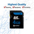 Synergy Digital 4GB Secure Digital SDHC Memory Card, Compatible with Canon Powershot A560 Digital Camera - Class 10, 20MB/s, 300 Series...