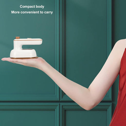 Mini Travel Ironing Machine, 180°Rotatable Handheld Garment Steamer for Clothes, Steam Iron Garment Steamer, Folding Handle Thermostat for Clothes...