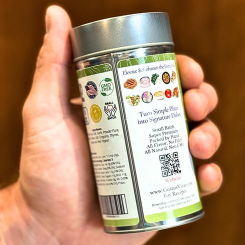 Everything But The Veggie Seasoning | Gourmet Vegetable Seasoning | Artisanal Spice Mix | All Natural | Non GMO | Hand Crafted | Made In USA | 4.8...