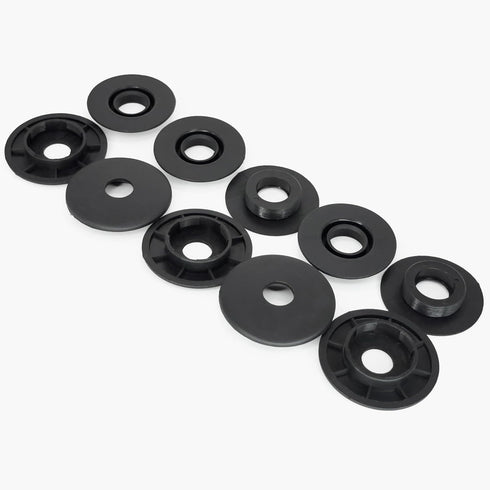 Click&Fit 5pcs Car Mat Clips, Strong fixation for Chevy Buick GM Opel Audi & many brands – Round Plastic Floor Fastener replases 13142011 13142012...