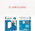 CLAWGUARD Marine Grade Furniture Shields The Ultimate Clear Cat Scratch Pads to Protect & Cover Couch/Sofa/Chair/Upholstery, Crystal Clear 5.5" x ...