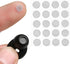 20Pcs/Set Silver Earbuds Filters Earphone Filter Mesh,Earbud and in-Ear Headphones Earphone Protective Filters Earphone Accessories Over-Ear Headp...