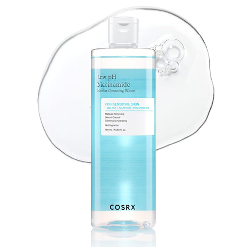 COSRX Low pH Niacinamide Micellar Cleansing Water (13.52fl.oz/400ml)...