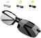 Men's Fashion Polarized Photochromic Sunglasses for Day and Night,UV 400 Clear Vision for Driving Cycling Outdoor...