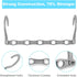 Space Saving Hangers, 10PCS Magic Hangers, 5 Holes Sturdy Plastic Hanger Clothes Organizer, Closet Organizers and Storage, Space Saver Hangers Org...