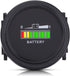 Qiilu LED Battery Indicator Meter, 12V 24V 36V 48V 72V LED Digital Battery Indicator Meter Gauge Status Monitor Compact Tester for Carts Forklift ...