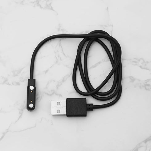 2PCS USB Charging Cable Compatible with XPLORA XGO2 Replacement Charger Dock Cradle Adapter Smartwatch Accessories 60cm Length Black...