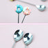 AUEAR, 4 Pack Stirring Spoons Cute Doughnut Coffee Spoon Stainless Steel Little Teaspoons Mini Donut Dessert Ice Cream Tea Sugar Stirrers for Tabl...