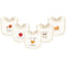 Touched by Nature Unisex Baby Organic Cotton Bibs, Fall Food, One Size...