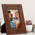 BELLA BUSTA- 3 Years of Marriage-3 years Down Forever to go-Engraved Leather Picture Frame (5 x 7 Vertical (Rawhide))...
