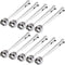 10 PCS Scoop with Clip,2-in-1 Stainless Steel Coffee Scoop and Bag Clip for Measuring Coffee, Tea?Protein Powder, Instant Drinks...