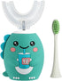 Kids Electric Toothbrushes, U Shaped Ultrasonic Toothbrush,Rechargeable Kids Toothbrush w/Smart Timer, Sonic Toothbrush K10 ?2-7y?…...
