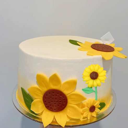 Sunflower Cake Fondant Molds Sun Flower Silicone Chocolate Candy Mold For Cake Decorating Cupcake Topper Gum Paste Polymer Clay...