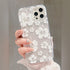 Fycyko Compatible for iPhone 14 Pro Max Case Cute Hibiscus Flower Print Clear Aesthetic Design Summer Floral with Women Teen Girls Soft TPU Phone ...