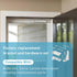 Storm Door Closer Bracket Compatible with Andersen/Emco/Larson/40201/Pella Door Repair Kit Screen Door Closer Replacement Part, Include Door Frame...
