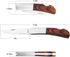 Pocket Knife, EDC Floding Knife with Stainless Steel Blade and Wood Handle, Blade Length 3in...