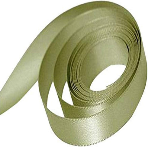 Papillon Ribbon and Bow Ribbon Single Face Satin, Soft Pine...
