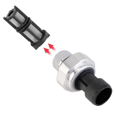 917-143 12585328 Engine Oil Pressure Sensor Filter?1PCS) Fit 1997-2009 Gmc Isuzu Pontiac Saab Cadillac Chevy Silverado 1500 2500 3500 Express Subu...