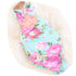 Galabloomer Receiving Blanket Headband Set Flower Print Baby Swaddle Blankets...