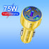 5-Port 75W USB C Car Charger, PD30W & QC3.0 Fast Charging Cigarette Lighter USB Charger Adapter for iPhone/Android/Samsung/iPad (Yellow)......