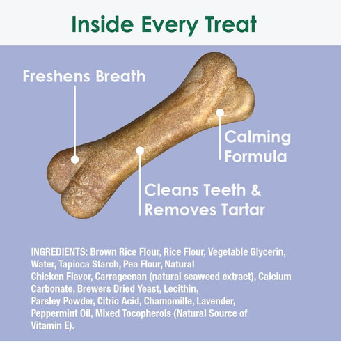 BONIES Natural Calming Multi-Pack MINI (20 Bones / 7 oz)...