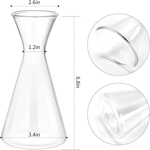 Haoideo Avocado Seed Sprout Starter Vase Planter Pot Glass Avocado Tree Plant Growing Vase Kit Indoor Home Decor Hydroponic Tabletop Flower Pot fo...
