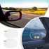 2 Pcs Car Rearview Mirror Films Anti Fog Car Rainproof Films Waterproof Car Mirror Rain Protector Film Wing Mirror Rain Deflector Film for Cars Tr...