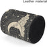 XUWU Tarot Celestial Bohemian Pen Holder Pencil Organizer Cute Pencil Cup Desk Decor Makeup Brush Holder PU Multifunctional Office Suppliesfor Hom...