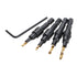 1/4 inch Hex Shank Countersink Drill Bit Power Tools Accessories for Plastic Metal Woodworking Tool by Power Drill 4Pcs/Set #6#8#10#12 (Gold)...