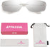 Trendy Y2k Sunglasses for Women Vintage Wrap Around Sunnies AP3658...