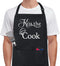 Xornis 100% Cotton Funny Apron with 2 Pockets for Men Women BBQ Grilling Adjustable Bib Black Aprons Gifts Cooking Kitchen...