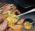 6Pcs Crab Crackers and Tools including 2 Forks 2 Lobster Crackers Nut Cracker and 2 Lobster Crab Mallets...
