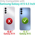 for Samsung Galaxy A15 5G Case 6.5" Sparkle Bling with Strap Stand Cute Pattern IMD Plating Design Silicone Shockproof Protective Glitter - Minnie...