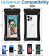 Floating Waterproof Cellphone Pouch, Large Waterproof Phone Dry Bag for iPhone 15 14 13 Pro Max Samsung LG Cellphone, IPX8 Cellphone Kayak Accesso...