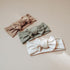 Konssy Baby Girl Newborn Receiving Blanket with Headband Set Baby Swaddle Nursery Swaddle Wrap(Oat)...