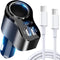 4 in 1 USB C Car Charger, 168W Multi USB Cigarette Lighter Adapter, Socket Splitter with 3 USB Ports, 12V/24V Dual USB Type C PD Fast Car Charger ...