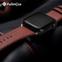 Fullmosa Leather Bands Compatible with Apple Watch Band 49mm 46mm 45mm 44mm 42mm for Men Women, Top Grain Genuine Leather Strap for iWatch Ultra 2...