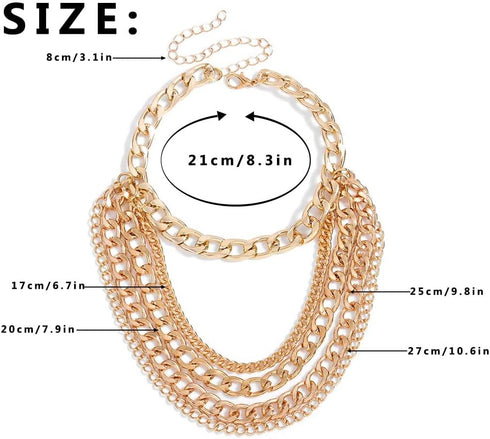 Campsis Punk Layered Anklets Gold Tassel Ankle Chain High heels Chain Bar NightClub Party Foot Chains Jewelry for Women(Pack of 1)...