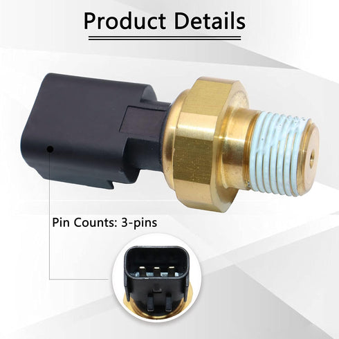 Engine Oil Pressure Switch Sensor Sender Unit 68145662AB 68145662AA Compatible with Chrysler 200 Dodge Dart Cherokee Renegade Fiat Ram 2.0L 2.4L P...