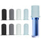 8 Pack Silicone Bottle Covers, Travel Leak Locks, Elastic Sleeves for Leak Proofing Travel, Travel Size Container Silicone Sleeves, Travel Accesso...