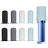 8 Pack Silicone Bottle Covers, Travel Leak Locks, Elastic Sleeves for Leak Proofing Travel, Travel Size Container Silicone Sleeves, Travel Accesso...