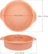 9 inch Silicone Round Cake Pan - Non stick bread pan for baking cake pizza bread and More Food Grade & BPA Free Set of 3...