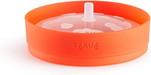 Lékué Mini Microwave Popcorn Maker, 5 x 3.5in, Red...