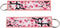Pink Cherry Plum Flower Tree Blossom Japan Japanese Keychain Key Tag Chain Fob Ring...