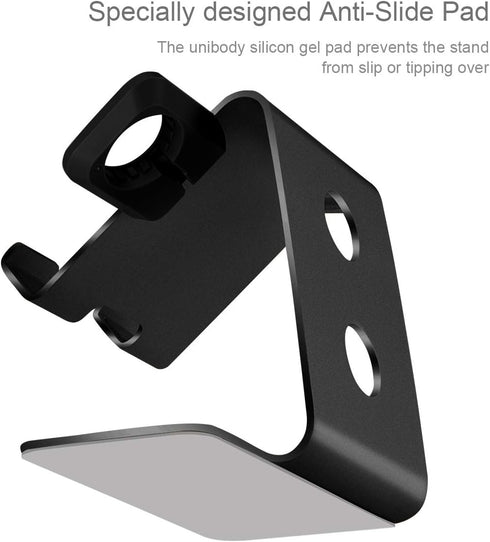 Tranesca 2 in 1 Charging Stand Holder Dock Compatible for Apple Watch Series Ultra2/Ultra/9/8/7/6/5/4/3/2/1/SE (38mm/40mm/41mm/42mm/44mm/45mm/49mm...